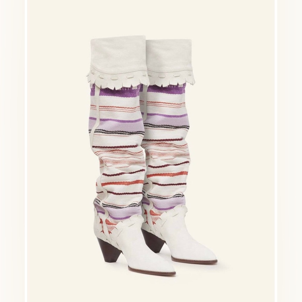 Isabel Marant Luiz Western Boots - Picture 5 of 16
